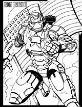 Patriot Iron Coloring Pages Man Template sketch template