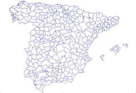 mapa mudo de espana  sus comarcas tamano completo gifex