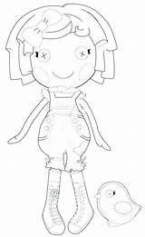 Coloring Pages Lalaloopsy Mermaid Baby Getcolorings Color Getdrawings sketch template