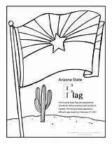 Arizona Coloring Flag Pages Drawing State Kids Argentina Sheet Az Pdf Print Click Getdrawings sketch template