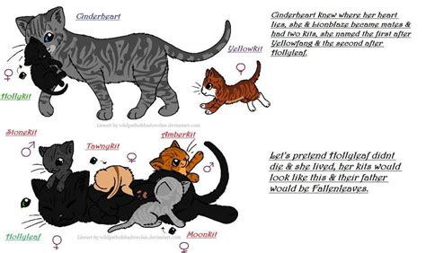 Does Lionblaze Have Kits Hollyleaf And Cinderheart By P