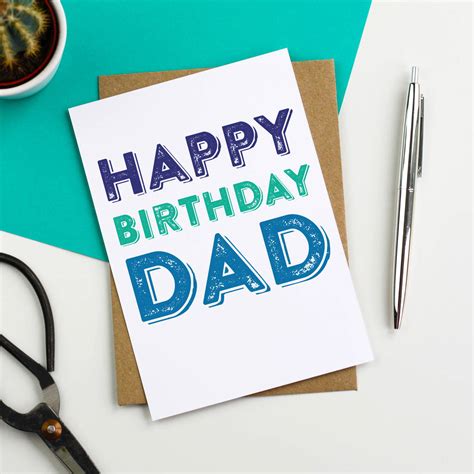 printable birthday cards  dad