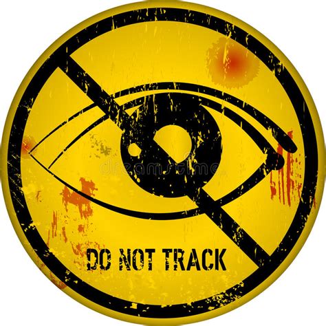 track sign panoramic stock illustration illustration  focal