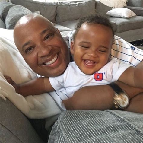 grand daddy duty rev run poses it up with angela simmons son essence