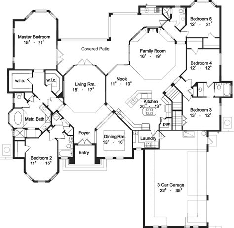 house plans  sq ft modern style house plan  beds   baths  sq ft plan