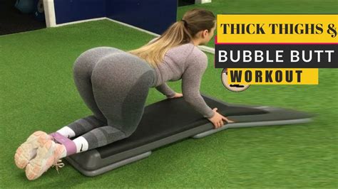 Thick Legs And Killer Bubble Butt Workout Big Booty Builder Amanda