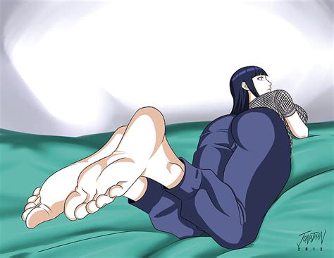 hinatalayingdownfeet naruto feet collection pictures sorted by rating luscious