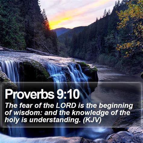 Proverbs 9 10 Bible Verse Pictures Daily Bible Verse Kjv