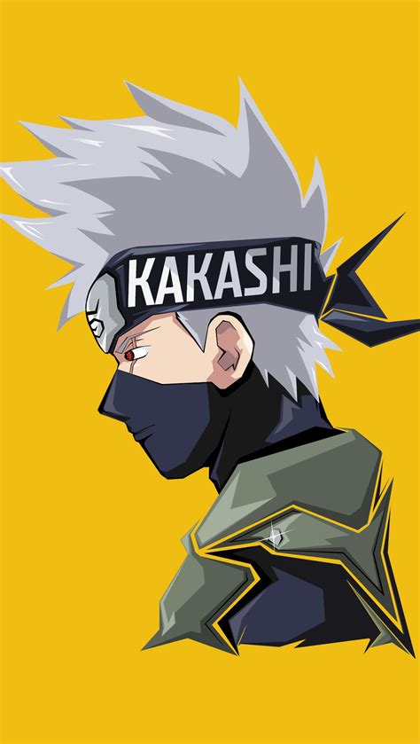 kakashi hatake illustration anime wallpaper  hd id