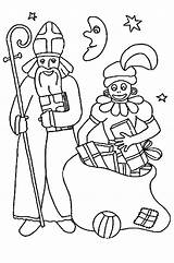 Sinterklaas Nikolaus Ausmalbilder Kleurplaten Kleurplaat Sankt Nicola Speciale Dagen Animaatjes Malvorlagen Fetes Appuntamenti Feste Paginas Dedicare sketch template