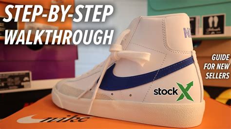 sell shoes  stockx full guide step  step packing  shipping youtube