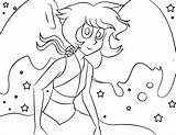 Universe Steven Coloring Pages Pearl Steve Printable sketch template