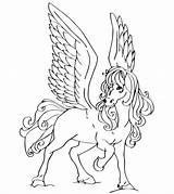 Pegasus Coloring Pages Printable sketch template