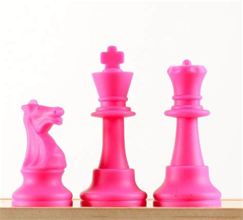 pin  elyely  color pink color chess club chess pieces