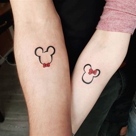 80 Disney Couple Tattoos That Prove Fairy Tales Are Real