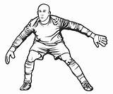 Goalie Soccer Drawing Clipartmag sketch template