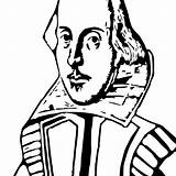 Shakespeare Pages Coloring William Colouring Getcolorings Thanks Getdrawings sketch template