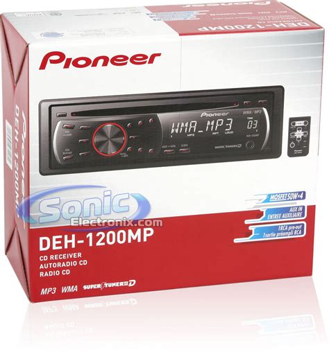 pioneer deh mp cdmpwma car stereo receiver  aux  remote