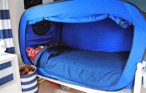 privacy pop bed tent review  sleep  sensory challenges  highly sensitive child