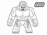 Hulk Lego Coloring Pages Printable Superhero Kids Angry Print Color Adults Friends Template sketch template