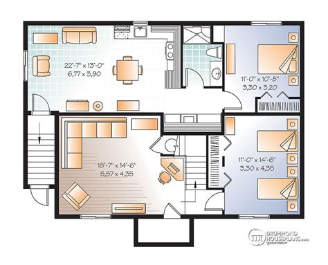 house plans  basement apartment drummond plans