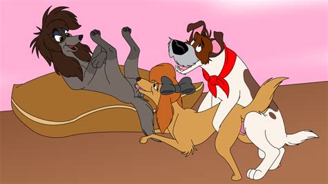 Post 4077867 Crossover Darkbunny666 Dixie Dodger Oliver And Company