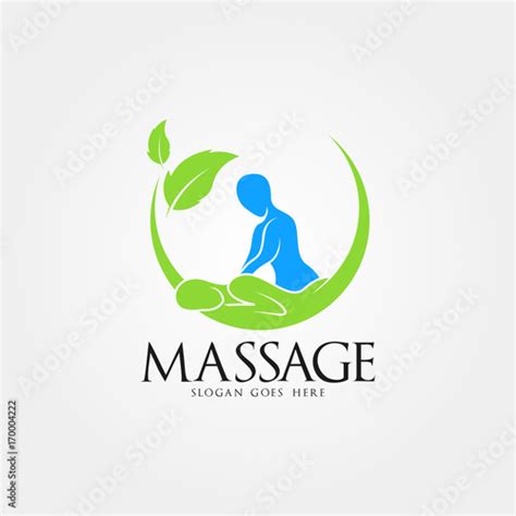 Massage Logo Vector Art Buy This Stock Vector And Explore Similar