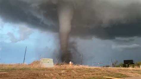 insane tornado footage   time  andover kansas drone  ground compilation