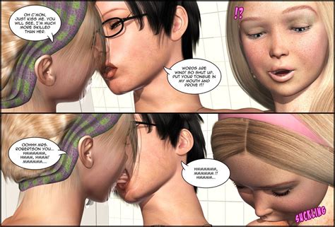 [pinkparticles] the lesbian test part 2 [english] [updated] part 3 at 3d sex pics