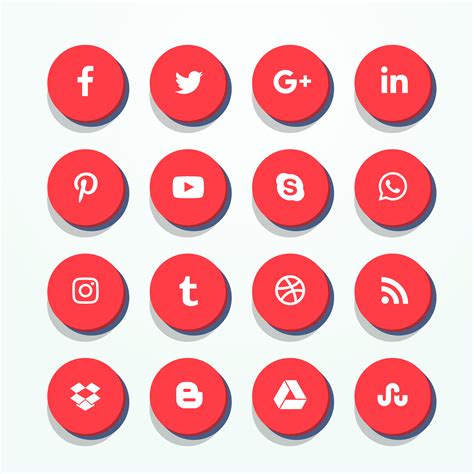 social media icons