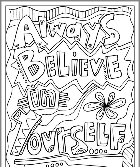 quote coloring pages  adults  teens  coloring pages  kids