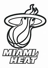 Nba Coloring Logo Pages Logos Basketball Miami Heat Drawing Color Symbol Teams Printable Coloringpagesfortoddlers Cleveland Cavaliers Patriots National Colouring Drawings sketch template