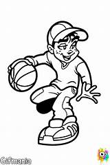 Basketball Drawing Sports Playing Coloring Dibujos Boy Jugando Dibujo Baloncesto Kids Niño Pages Deporte Drawings Sport Al Choose Board Clipartmag sketch template