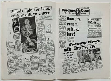 sex pistols 1977 uk glitterbest press kit pre god save the queen