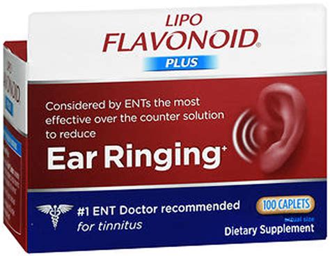 lipo flavonoid   ear health dietary supplement  caplets   drugstore