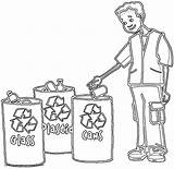Recycle Bins Reuse Corks sketch template