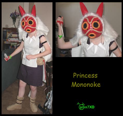 mononoke cosplay san by fox7xd on deviantart