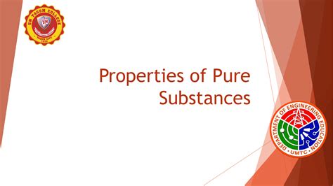 properties  pure substances