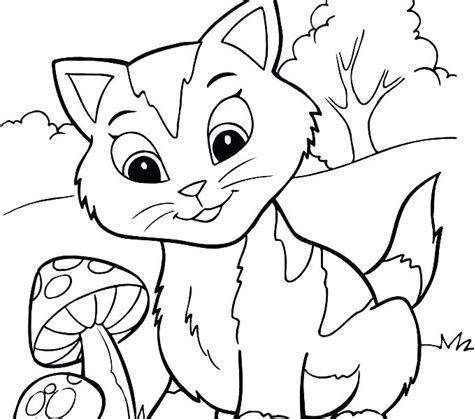 cute baby kitten coloring pages  getcoloringscom  printable