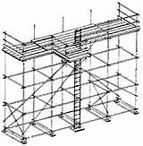 Scaffolding Scaffold Osha Drawing Training Materials Fall Building Construction Requirements Protection Fines Services Tower Getdrawings Safety Interpretations Responses Support Masonry sketch template