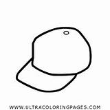 Gorra Ausmalbilder Beisbol Kappe Ultracoloringpages sketch template