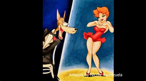 Tex Avery S Little Red And The Wolf A Drawing Youtube