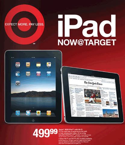 dont buy  ipad  target plans  offer   discount starting october  gilsmethodcom
