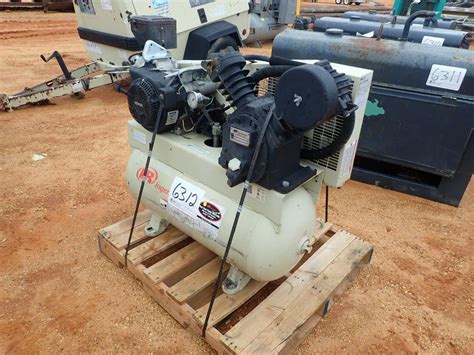 ingersoll rand  air compressor jm wood auction company