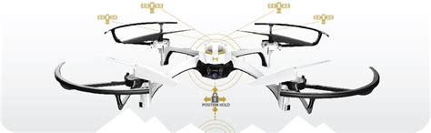 sky viper  journey gps  video drone whiteblack amazonca toys games