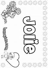 Jolie Coloring Pages Hellokids Print Color Online sketch template