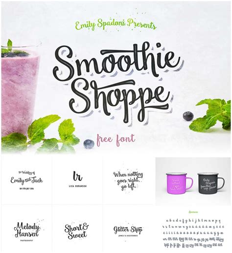 smoothie shoppe font free download