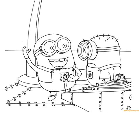 minions despicable   printabledeb coloring pages cartoons