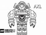 Axl Knight Categories Knights Nexo Coloring sketch template