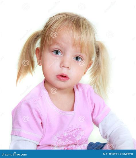 cute toddler girl stock photo image  caucasian cheerful